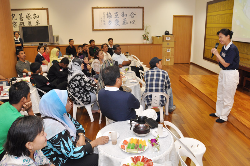 马来武术团参访慈济  大爱促进种族和谐 