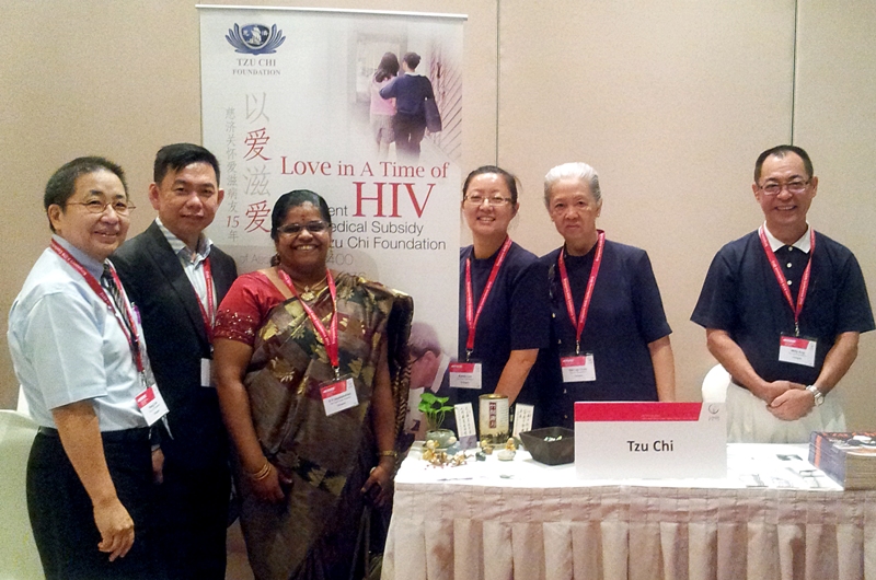Tzu Chi invited to the 8th Singapore AIDS Conference for the first time